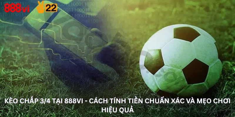 Kèo Chấp 3/4 Tại 888Vi - Cách Tính Tiền Chuẩn Xác Và Mẹo Chơi Hiệu Quả